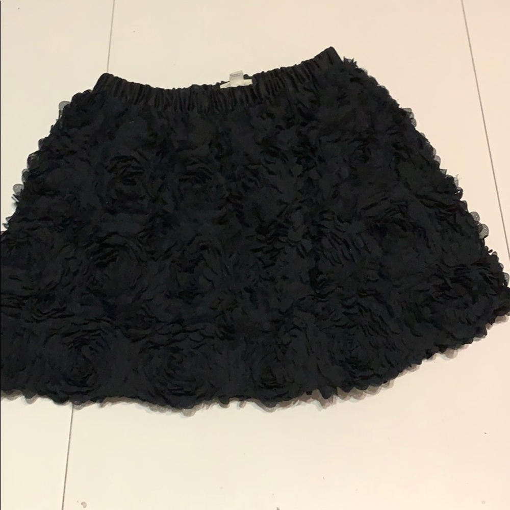 Girls skirt with roses